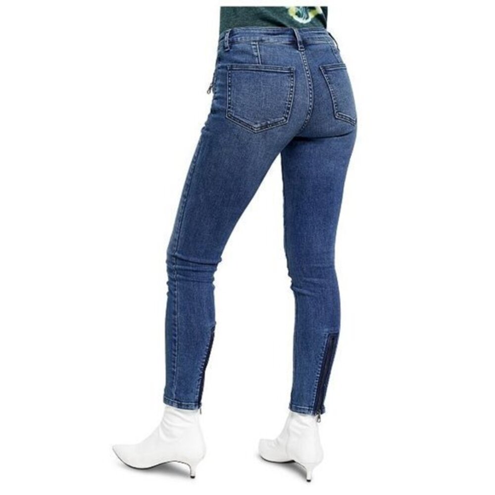 Free People Jet Low-Rise Skinny Jeans. 25